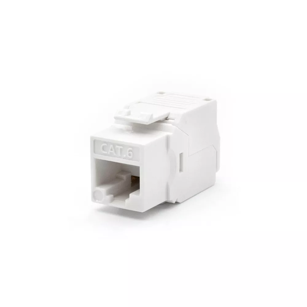 Presa RJ45 da pannello Keystone cat.6