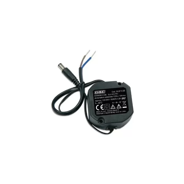 IP67 waterproof 12V DC 1.3A power supply