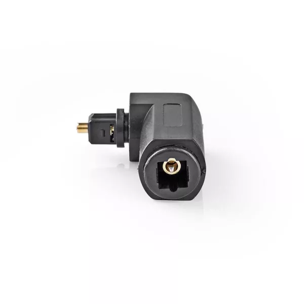 Angled Optical Audio Toslink Adapter