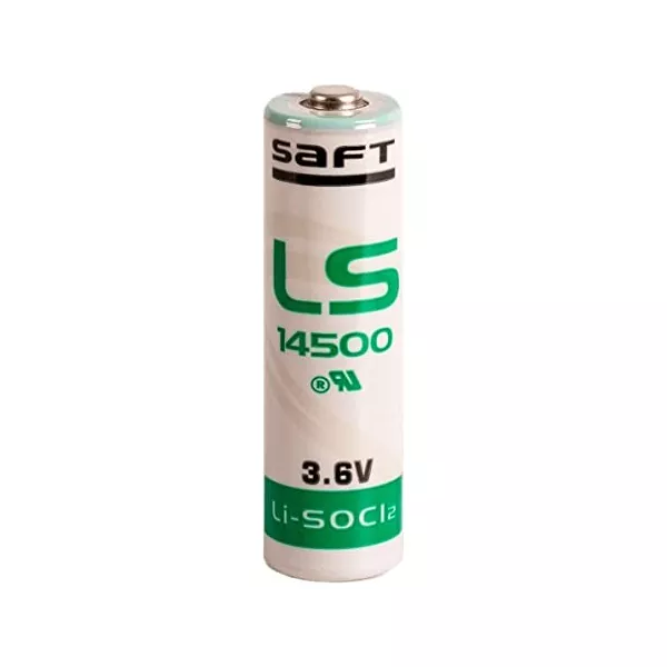 Batteria litio AA 3.6V 2.6A Saft LS14500