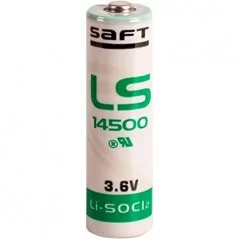 AA 3.6V 2.6A Saft LS14500 lithium battery