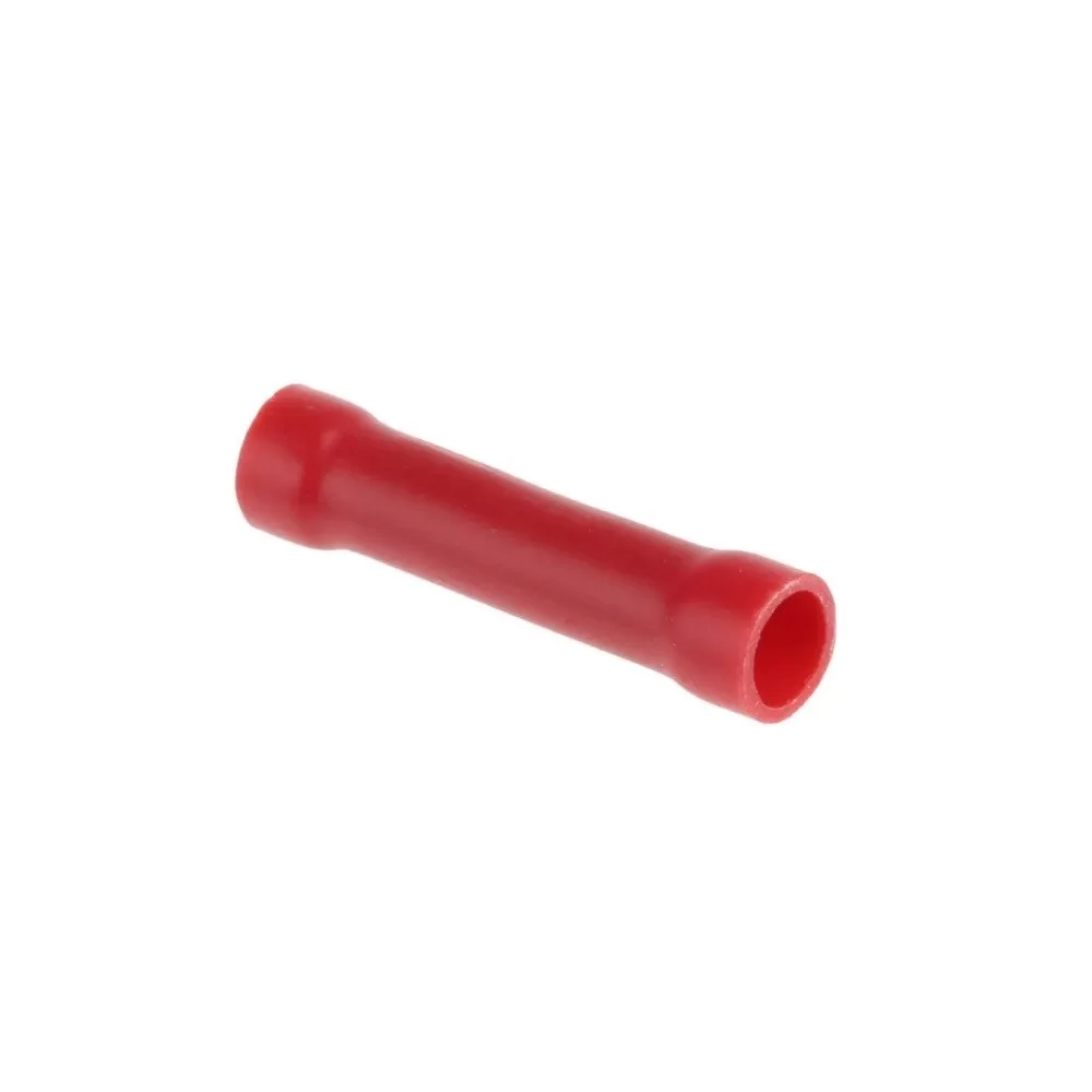 Tubetto giunzione 1.5mm isolato rosso da crimpare