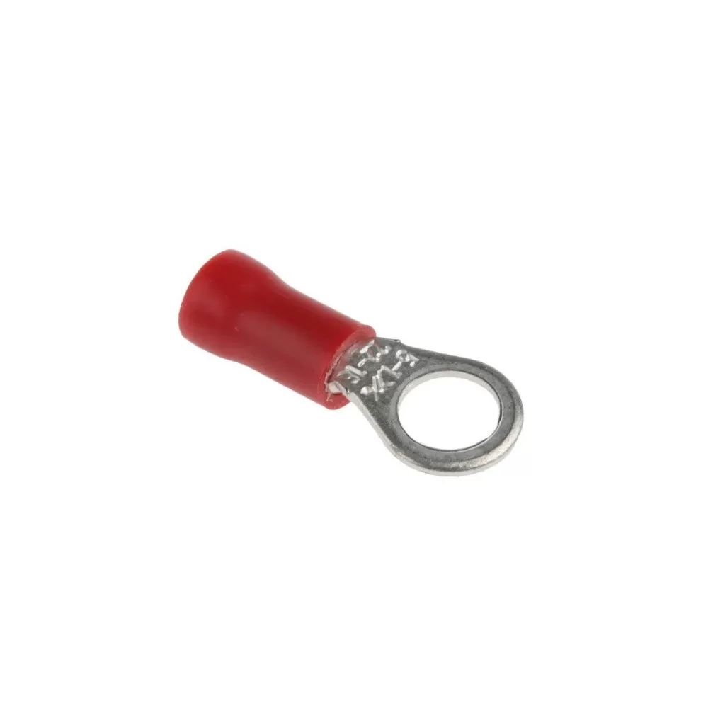 Capicorda occhiello M5 isolato rosso 5.3mm