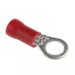 Capicorda occhiello M5 isolato rosso 5.3mm