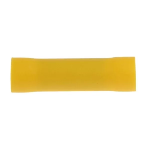 Tubetto giunzione 6mm isolato giallo da crimpare