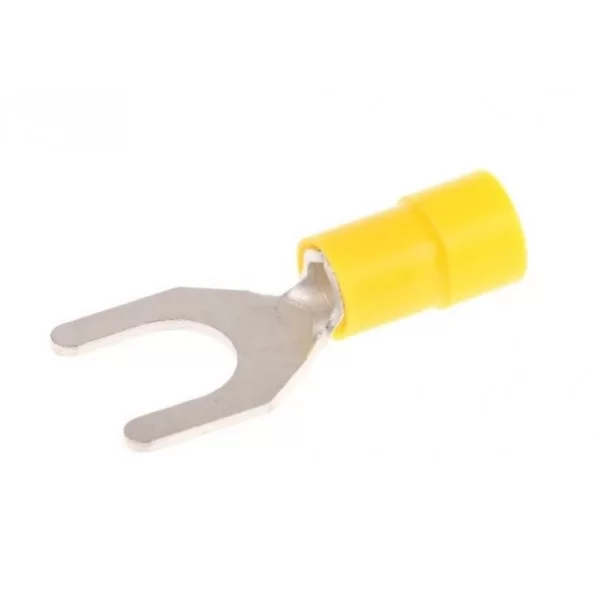 Yellow insulated M8 fork lugs