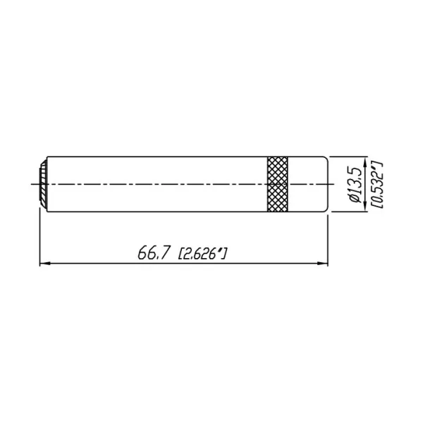 Presa JACK 6.3mm mono REAN Ceb - 2