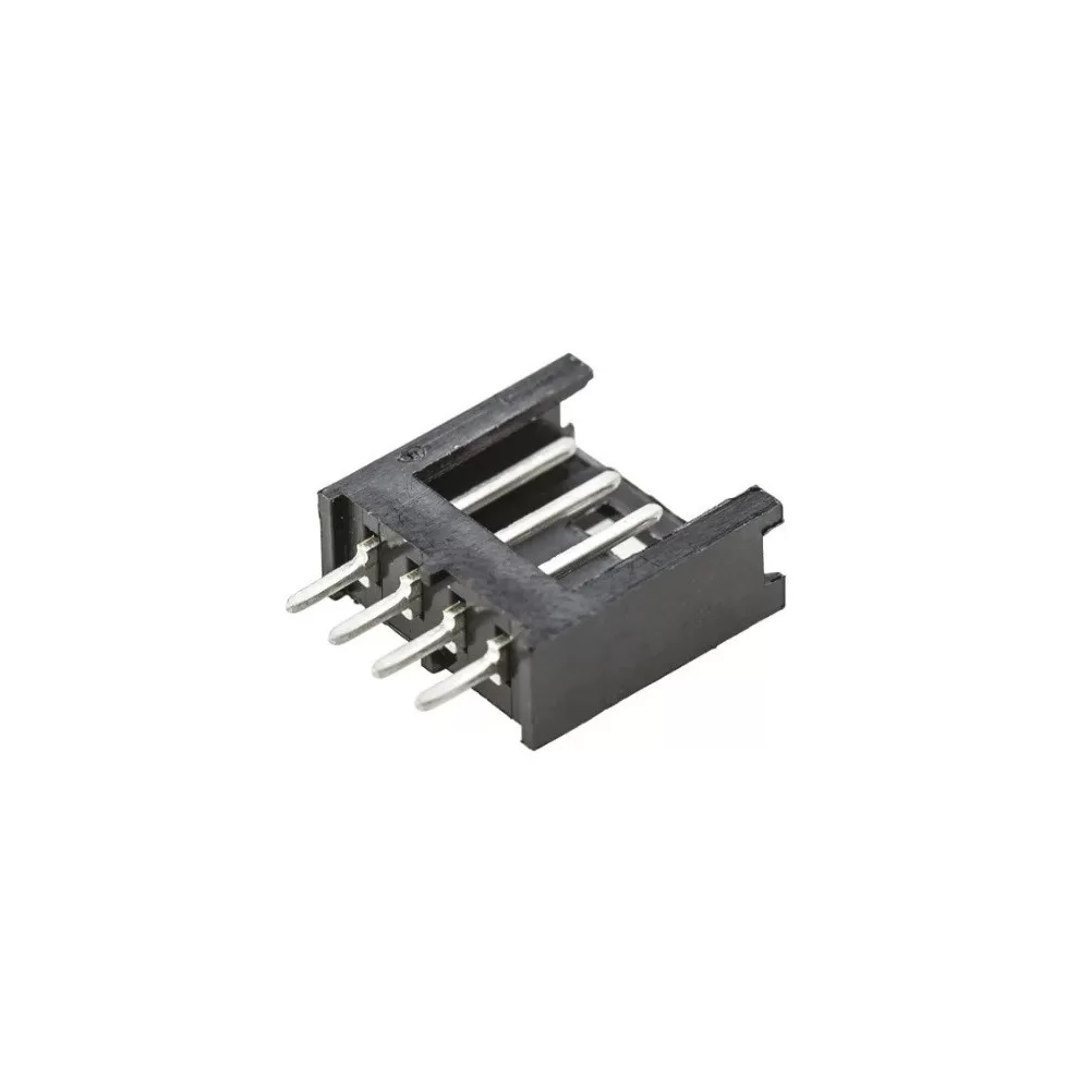 4-pole male connector for PCB AMP MODU II series 280371-1