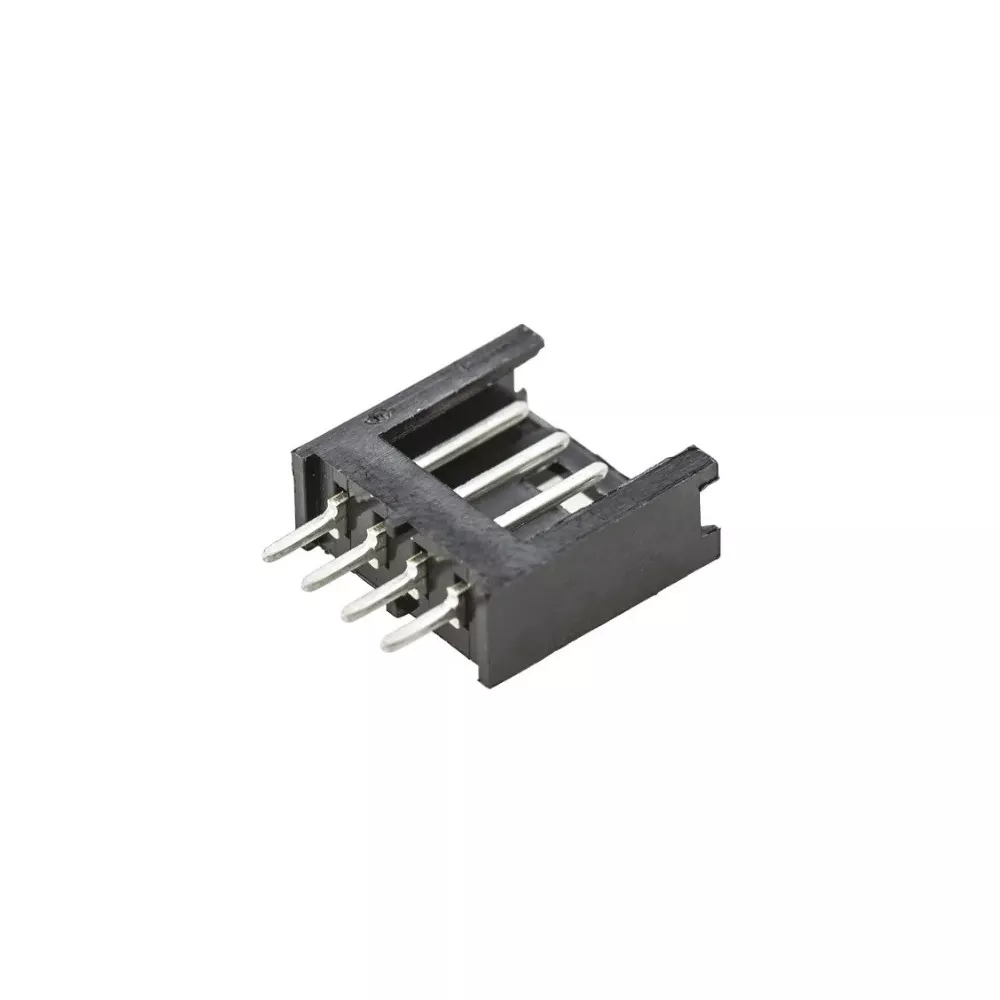 Connettore maschio 4 poli da circuito stampato AMP serie MODU II 280371-1