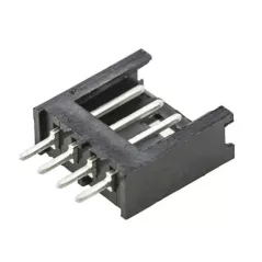 Connettore maschio 4 poli da circuito stampato AMP serie MODU II 280371-1