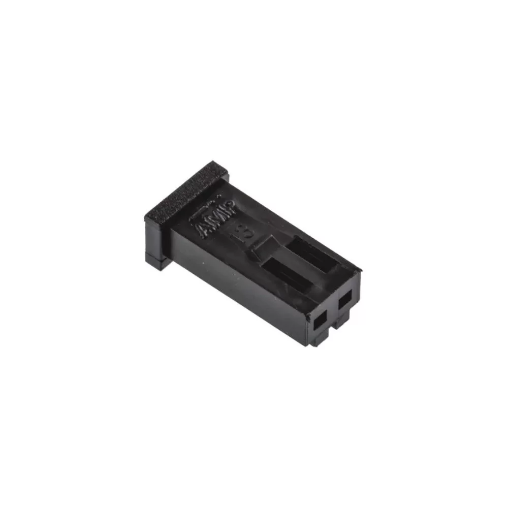 2-pole female connector AMP MODU II series 280358-0