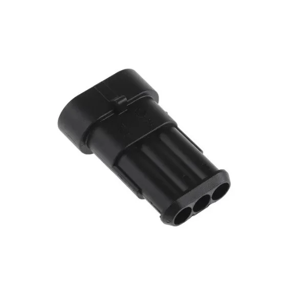 3-pole male connector SUPER SEAL 1.5 AMP 282105-1