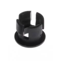 Led holder 3mm black plastic