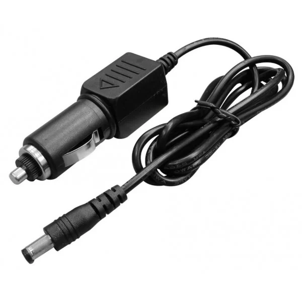 Cigarette lighter cable with 2.1mm power plug