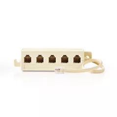 RJ11 telephone splitter 5 outputs