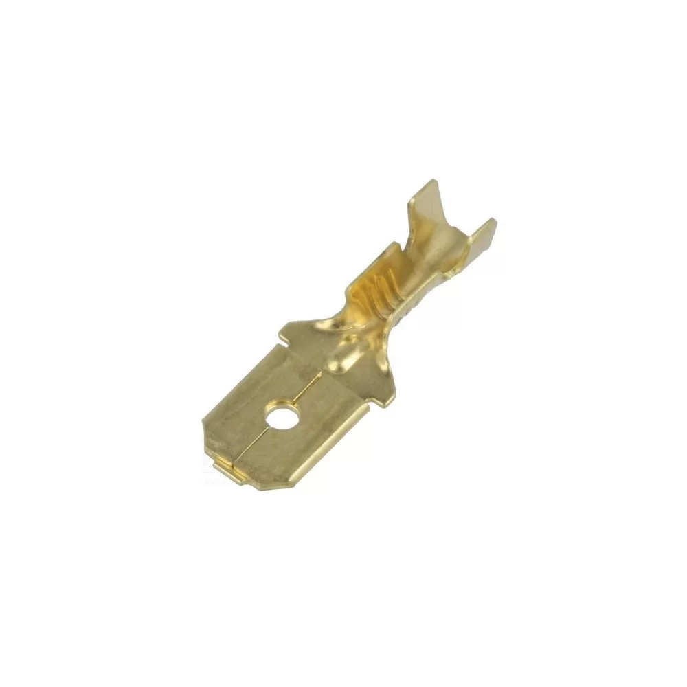 Faston maschio 6.3mm non isolato