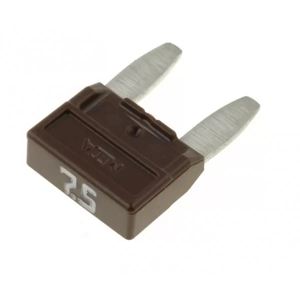 7.5A brown blade mini fuse