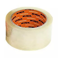 Clear tape for silent packs