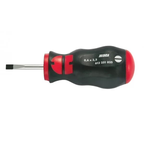 3.5 Wurth Zebra slotted screwdriver short