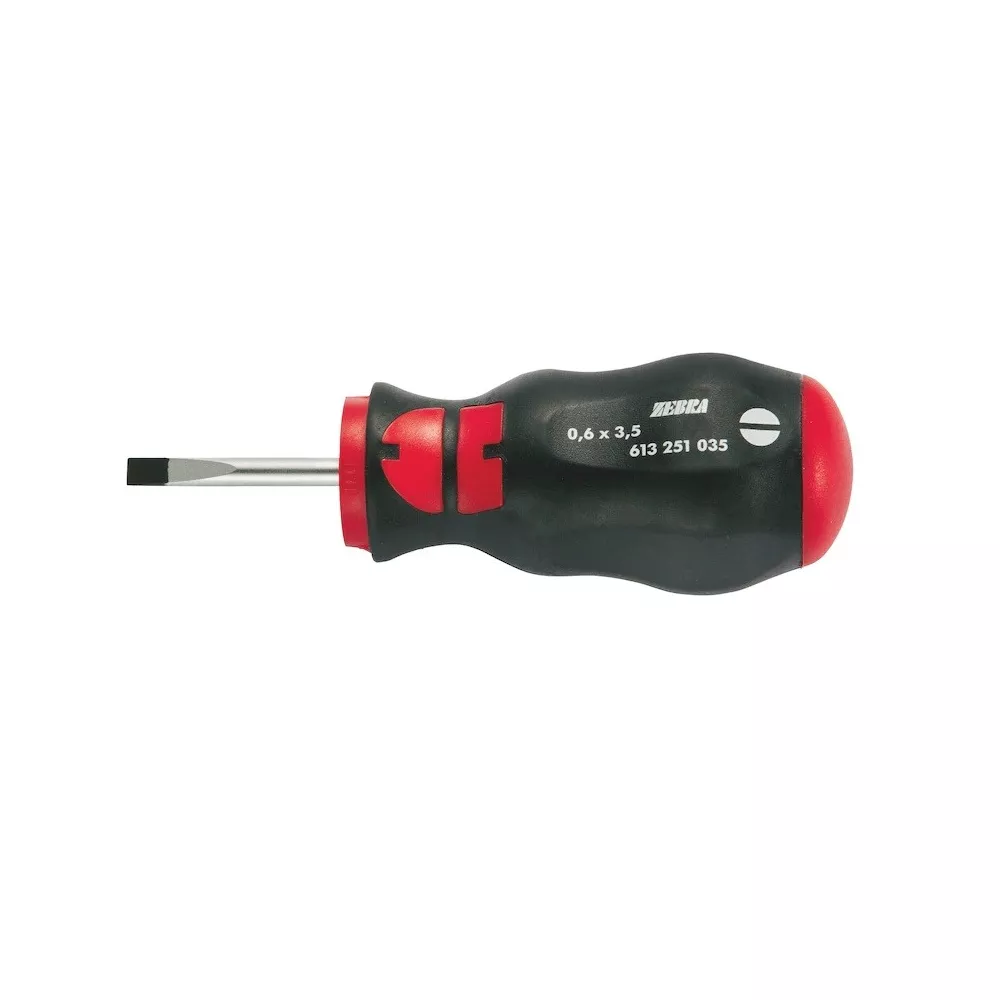 3.5 Wurth Zebra slotted screwdriver short