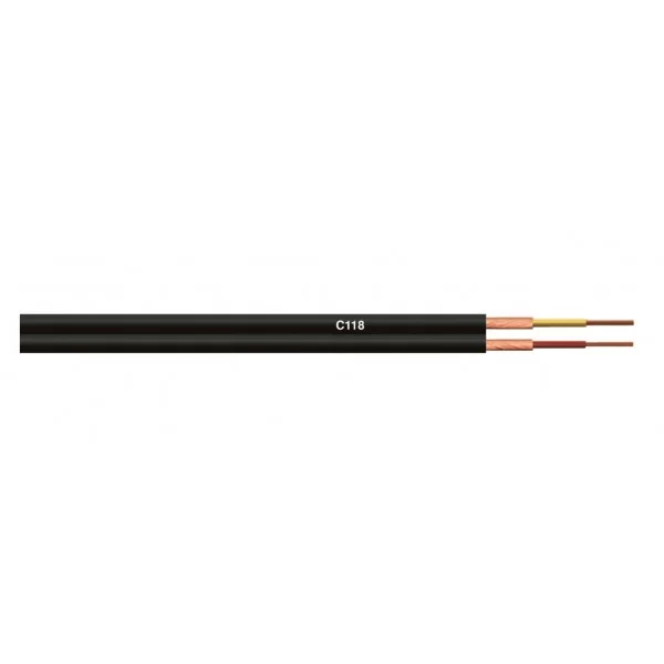 Shielded flat cable 2x0.14mm