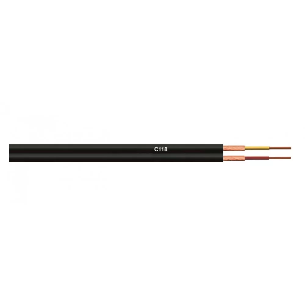 Shielded flat cable 2x0.14mm