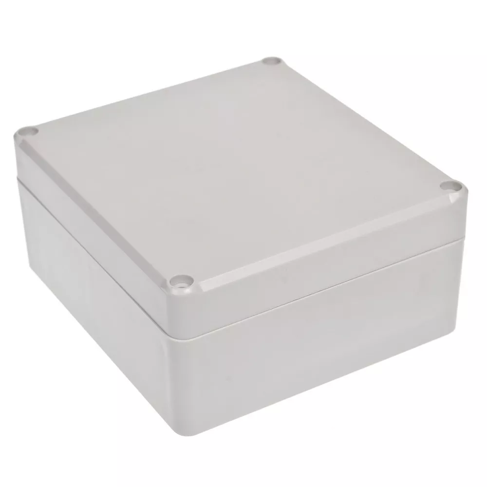 Plastic case 125.3x115.4x58.1mm IP65 waterproof