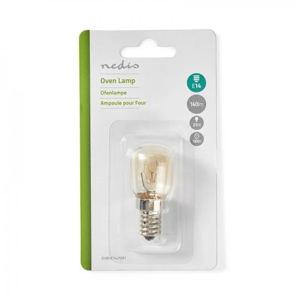 Lampadina 25W alogena da forno con attacco E14
