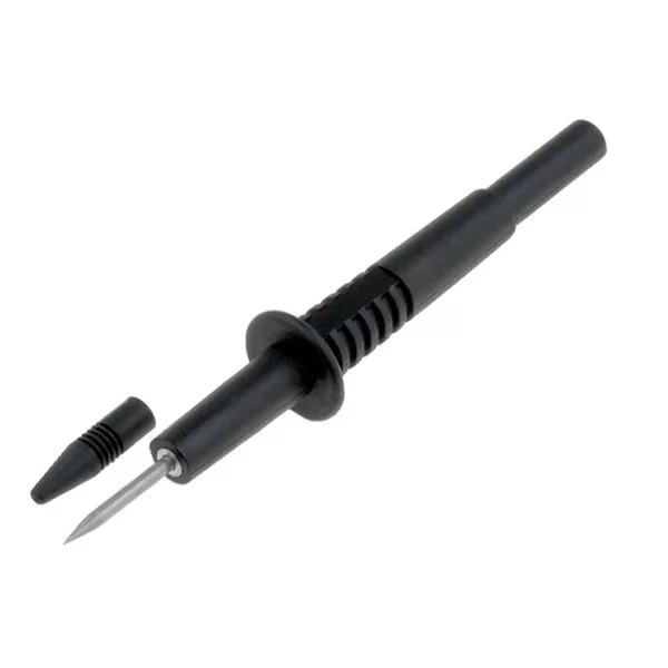 Replacement black tip for tester with banana plug