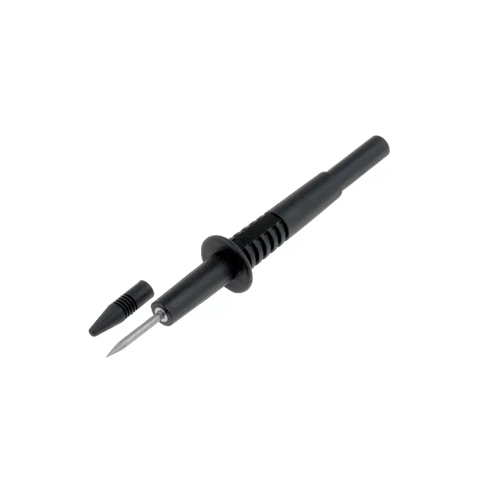 Replacement black tip for tester with banana plug