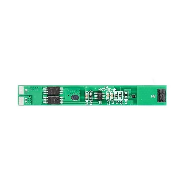 BMS 2S charging circuit with 7.4V 12A Li-ion cells