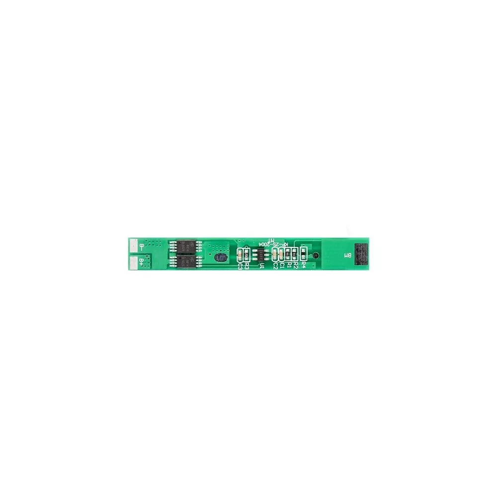 BMS 2S charging circuit with 7.4V 12A Li-ion cells