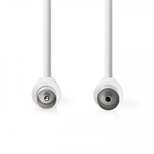 Cavo antenna maschio - femmina 1.5mt bianco