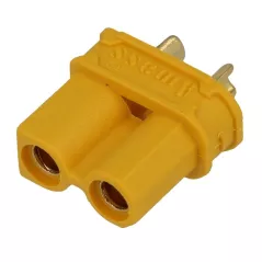 2-pole XT30 female DC power supply connector