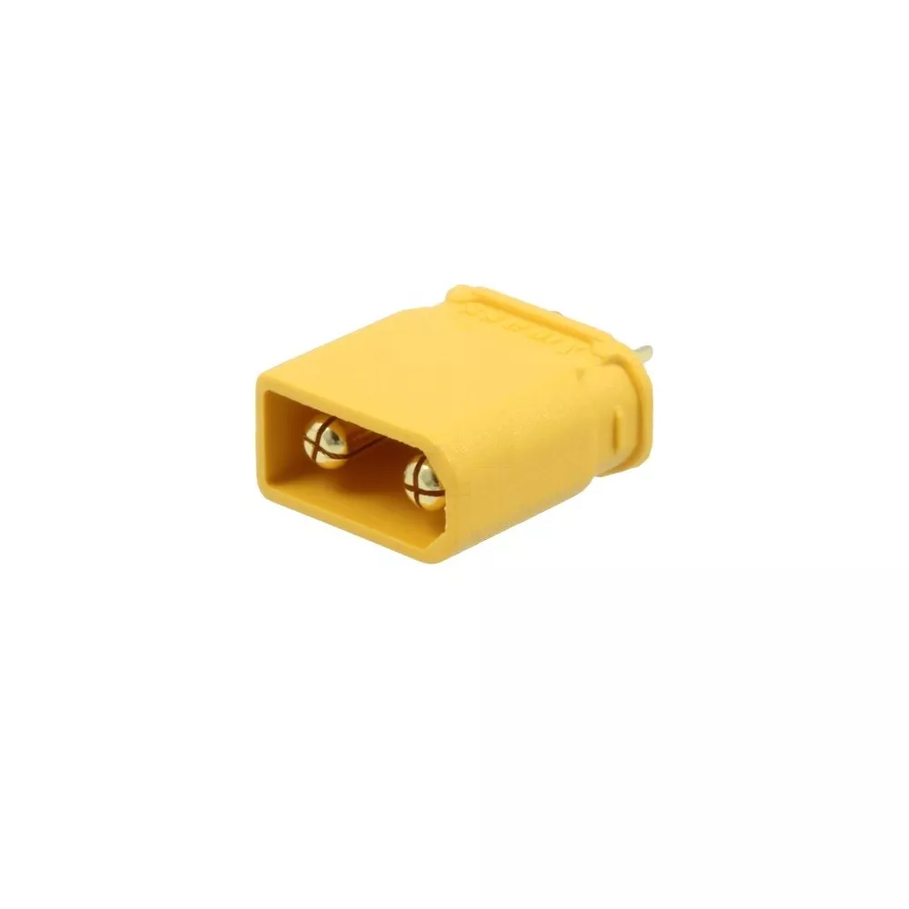 Male connector for 2-pole DC power supply XT30
