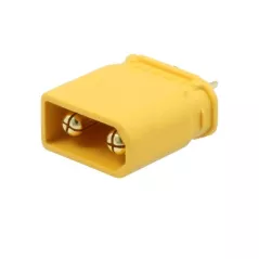 Male connector for 2-pole DC power supply XT30