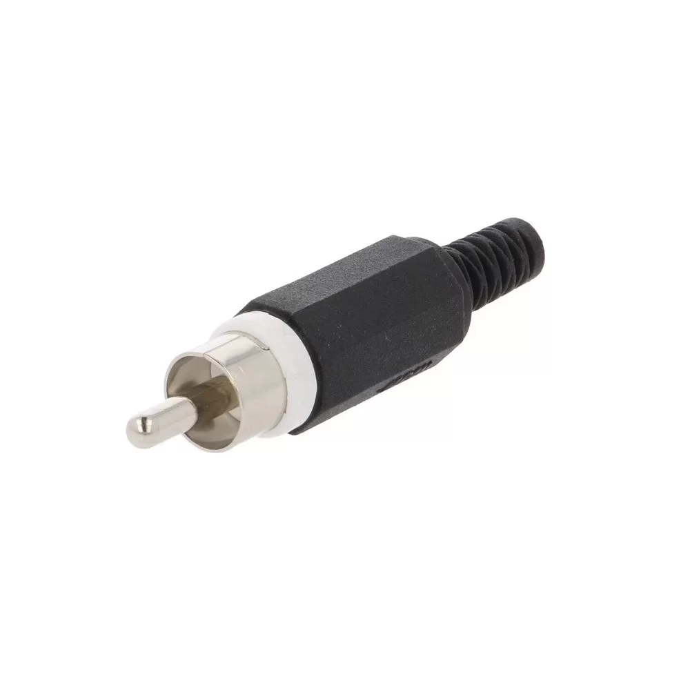 High quality white RCA plug