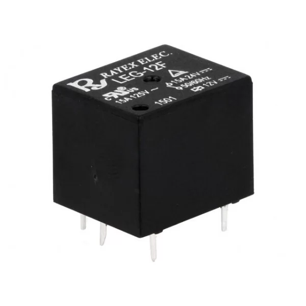 Relay 12V 10A 1 Exchange LEG-12F Rayex