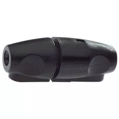 Flying fuse holder 5x20 black