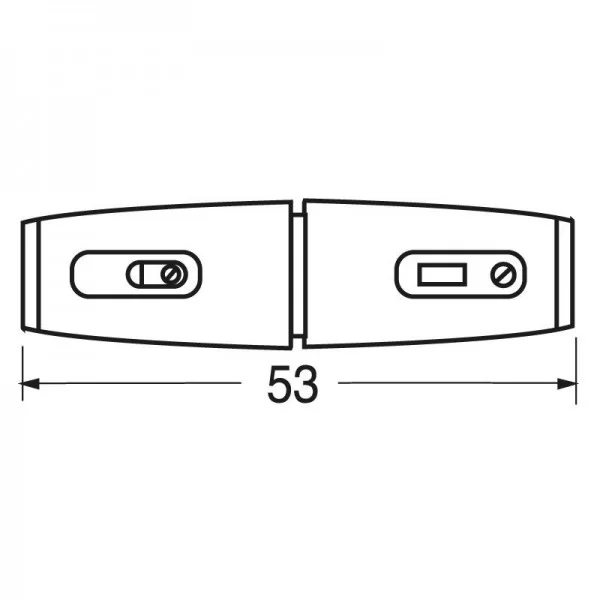 Flying fuse holder 5x20 black