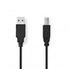 USB 2.0 cable plug A - plug B 3 mt