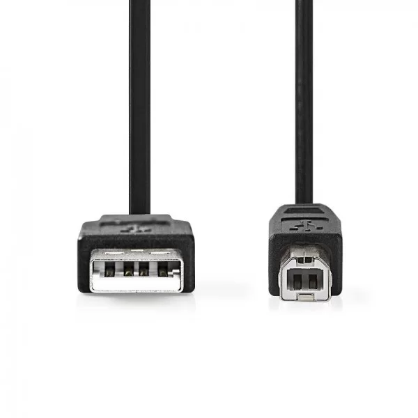 USB 2.0 cable plug A - plug B 3 mt