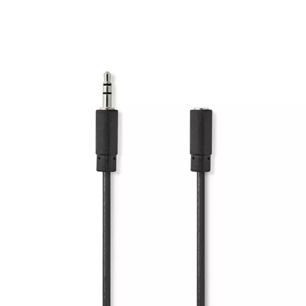 3.5mm stereo male - female jack cable 2mt