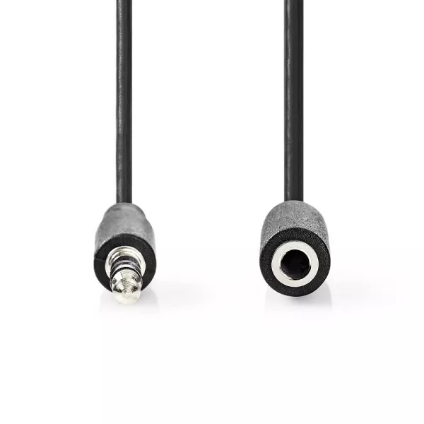 3.5mm stereo male - female jack cable 2mt