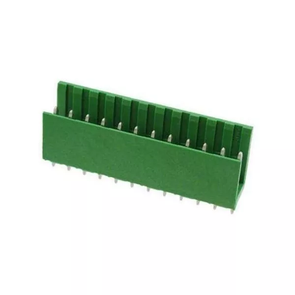 12 poles male connector from AMP printed circuit MODU I series 280614-1