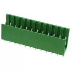 12 poles male connector from AMP printed circuit MODU I series 280614-1