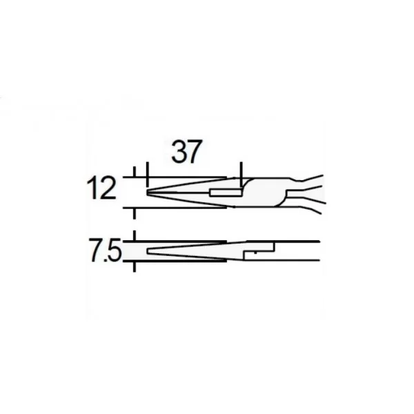 135mm long nose pliers PM-736