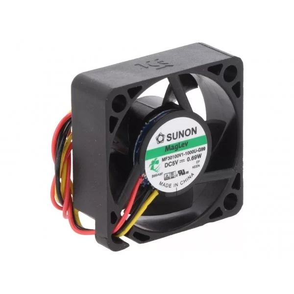 Ventola 30x30x10 5V tachimetrica MF30100V1-1000U-G99