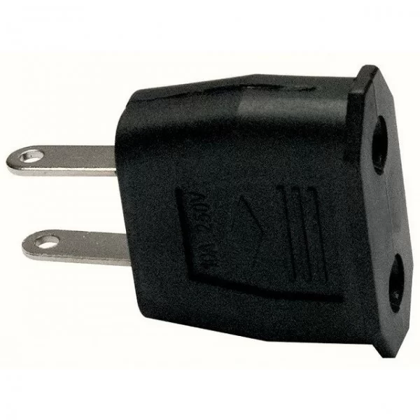 United States US plug adapter - 2 pole 10A socket