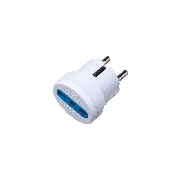 Schuko plug adapter - 10-16A italian socket